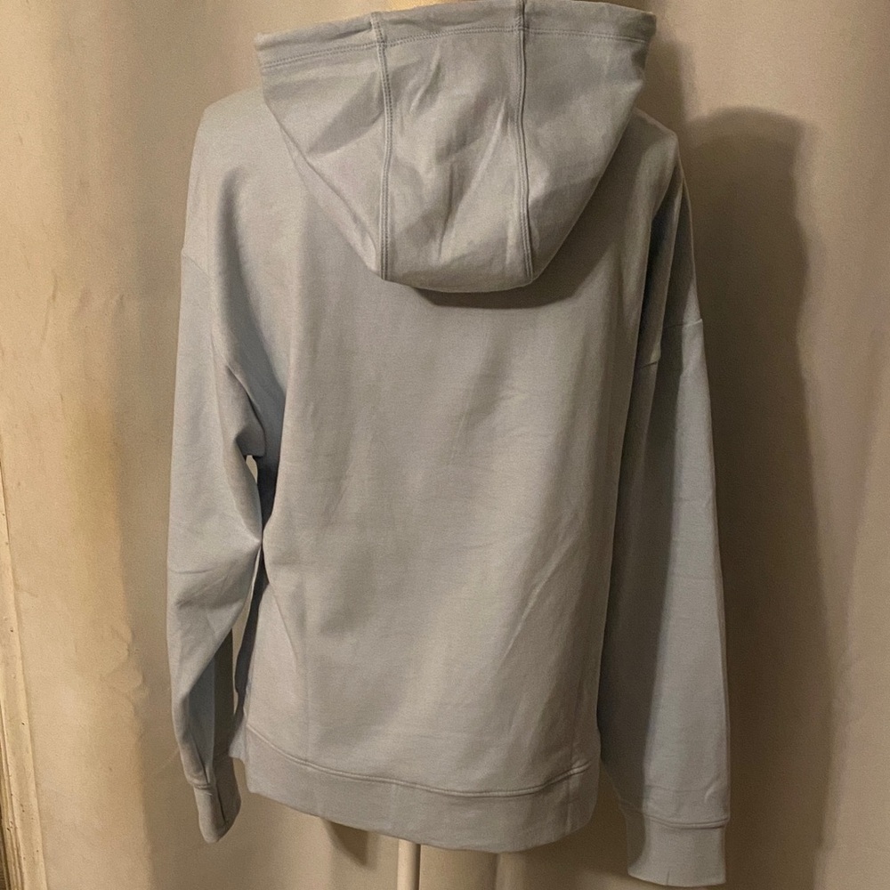 Avalanche Pale Blue Hooded Crew Sweatshirt - Picture 8 of 11